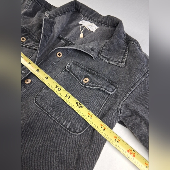 Zara quarter sleeve denim button down dress Size 4-5 Yrs - Picture 7 of 11